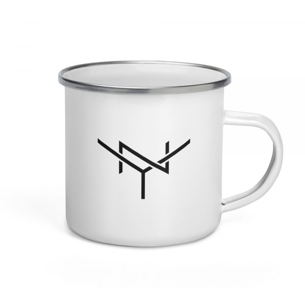 Nina Yau - NY Logo Enamel Mug