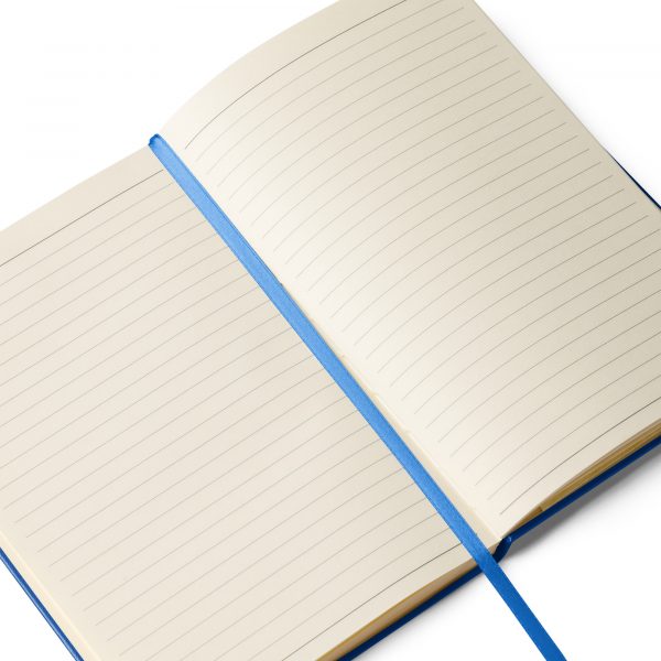 Nina Yau - NY Logo Blue Hardcover Notebook